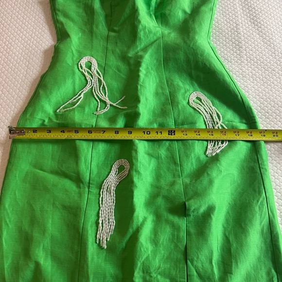 NWT Alemais Dazzie Midi Dress in Green Size 4 - Picture 8 of 8